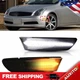 For G35 03-07 Coupe Infiniti Sequential Side LED Lights Switchback Signal Marker