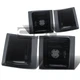 SMOKE TINT CORNER CLEAR REFLECTOR 4-PCS LIGHTS FOR 94-98 CHEVY C10 1500/2500