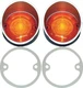 1968-69 Dodge Coronet Park Lamp Lenses - Pair