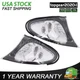Pair Turn Signal Lights Corner Light LH+RH For 2002-2005 BMW E46 3-SERIES Sedan