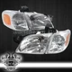 For 97-05 Venture Chrome Replacement Head Lights + Amber Corner Signal Lamps Set