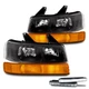 For 03-23 Chevrolet Express/GMC Savana Van Headlights+Bumper Signal Lamp+LED DRL