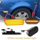 4X LED Side Marker+Front Bumper Turn Signal Lights For 99-05 VW Golf Jetta MK4