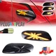 Union Jack Amber LED Fender Side Marker Lights For 14-up Mini Cooper F55 F56 F57
