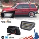 2x Clear White LED Rear Bumper Fender Side Marker Light For 1997-2001 Honda CR-V