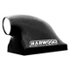 Harwood 3155 Big-O 16" Dragster Bolt-On Fiberglass Hood Scoop Unpainted
