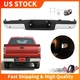 NEW Complete Steel Rear Bumper Assembly For Ford F150 Styleside 09-14 Chrome
