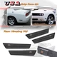 For 2008-14 Dodge Challenger Side Marker Light Housings Covers, Front+Rear 4pcs