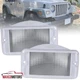 Bumper Lights Fits 1997-2006 Jeep Wrangler Front Signal Lamps Replacement Pair