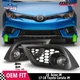 2016-18 Fog Lights Clear For Toyota Corolla IM/16 Scion iM Driving Switch Pair