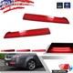 For ACURA TL 2009-2011 Rear Bumper Reflectors Brake Tail Lights Signal Lamps Red