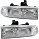 FITS FOR 1998 - 2004 CHEVROLET S10 / S10 BLAZER HEADLIGHT RIGHT & LEFT