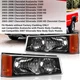 Turn Signal/Parking Light Driver Passenger For Chevy Silverado 1500 2003-2006