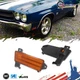 Pair Amber Side Marker Light Assembly, Fender Side Lamps for 1970 Chevelle Chevy