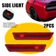 Red Lens LED Rear Bumper Side Marker Light Lamp Pair For 2011-2014 Dodge Charger Red Lens LED Rear Bumper Side Marker Light Lamp Pair For 2011-2014 Dodge Charger