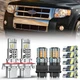 For Ford Escape SUV 08-12 LED Headlight Hi/Lo Beam+Turn Signal+Side Marker Bulbs