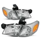 Chrome Headlights For 1997-2005 Chevy Montana/Venture/Silhouette Left+Right Pair