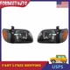 For 2000-2004 Toyota Tundra Regular/Access Cab Headlights Black Left &Right Side