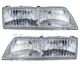 For 95 96 97 Grand Marquis Headlight Headlamp Front Head Light w/Bulb SET PAIR