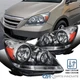 Fits 2005-2007 Honda Odyssey Clear Headlights Driving Head Lamps Assembly Pair