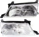  Driver and Passenger Side Headlight For Toyota Avalon 1995-1997