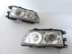 for 1988-1989 HONDA CRX SiR CR-X PROJECTOR LED RING HEADLIGHTS Headlamps (Pair)