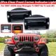 For 1997-06 Jeep Wrangler TJ Clear Bumper Fender Turn Signal Light Parking Lamp