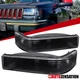 Fit 1993-1996 Jeep Grand Cherokee Black Bumper Lights Signal Lamps Left+Right