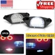 2pcs LED License Plate Lights Lamps White For 6000K 1987-1996 Chevrolet Beretta