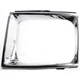 For Toyota Pickup 1990 1991 Headlight Door Passenger Side Chrome | Plastic