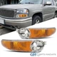 Denali Style Fits 2000-2006 GMC Sierra Yukon XL Bumper Lights Parking Amber Lamp