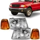 Pair Driver Side Lighting Kit For 2001-2005 Ford Ranger 6L5Z13008BA