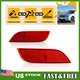For Subaru Crosstrek Bumper Reflector 2016 2017 Driver & Passenger Pair/Set Rear