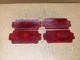 4 Lot GM DELCO 5965252 TAIL LIGHT DIFFUSER 1971-73 OLDS F-85 CUTLASS 442 W-30