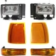 Front Turn Signal Light Kit Halogen For 1989-1994 Ford Explorer Ranger Bronco II