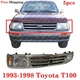 Front Grille & Headlight Parking Marker Light For 1993-1998 Toyota T100 Set of 5
