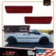 For 2010-2013 Ford Transit Connect Red Lens Rear Bumper Side Marker Lights 2PCS