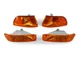 DEPO JDM Amber Corner + Bumper Signal Light For 1992-1993 Acura Integra GS LS RS