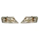 Fender Mounted Marker Signal Corner Parking Light Pair Set for 08-12 Liberty