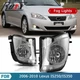 For 2006-2010 LEXUS IS250 IS350 Fog Lights Clear Lens Halogen Front Bumper Lamps