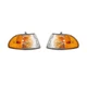 NEW PAIR OF TURN SIGNAL LIGHTS FOR HONDA CIVIC 1992-95 33300-SR4-A02 HO2550108