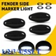 White LED Dually Bed Fender Side Marker Light For 1999-14 Chevy Silverado 1-5SET White LED Dually Bed Fender Side Marker Light For 1999-14 Chevy Silverado 1-5SET