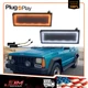 For Jeep Cherokee 84-96 & Comanche 86-92 Smoked Switchback LED Turn Signal Light