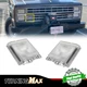 For Chevy GMC Pickup Truck Turn Signal Side Corner Marker Lamp Lights Pair Clear