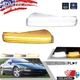 2x Clear Switchback LED DRL Corner Parking Turn Signal Lights For 93-97 Trans Am