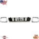 New For 1989-1991 Toyota Pickup Front Grille Headlamp Door Left & Right Set 3Pc