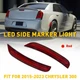 2Pcs Rear Fender Side Marker Light Red For 2015-2023 Chrysler 300 68213844AD 2Pcs Rear Fender Side Marker Light Red For 2015-2023 Chrysler 300 68213844AD