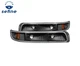 Anzo Parking/signal Lights Black For 99-02 Chevy Silverado 1500/2500 #511065