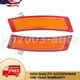 Right+Left Amber Front Bumper Side Marker Reflector Light for BMW X5 E70 11-13