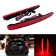 RED LENS LED REAR BUMPER REFLECTOR BRAKE LIGHTS FOR HONDA CIVIC HATCHBACK/TYPE-R